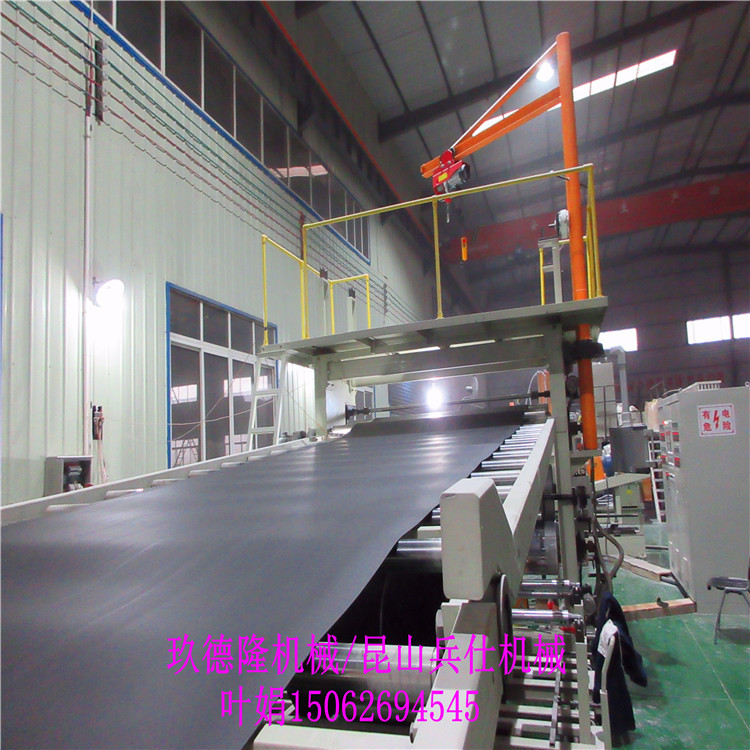 橡胶板材挤出设备工厂,4mm厚塑胶板江苏机械厂家